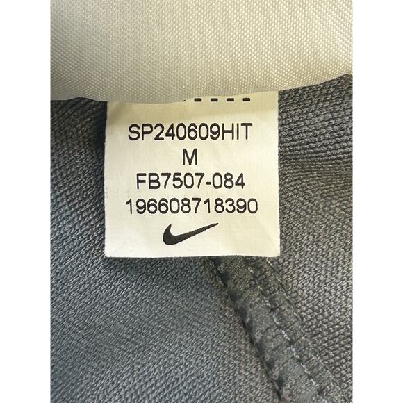 NikeDri-Fit Athletic Sweatpant Mens Med. Gray Loose Fit Drawstring - Picture 7 of 7